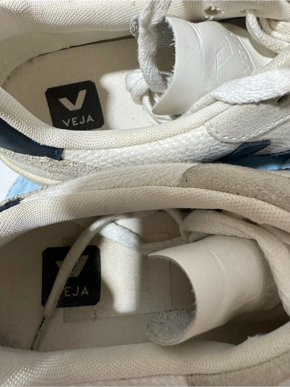 Veja Men's Sneakers Mesh Suede Sneakers Sz 9 - Picture 7 of 8